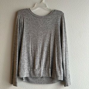 Women’s sweater with cutout back
